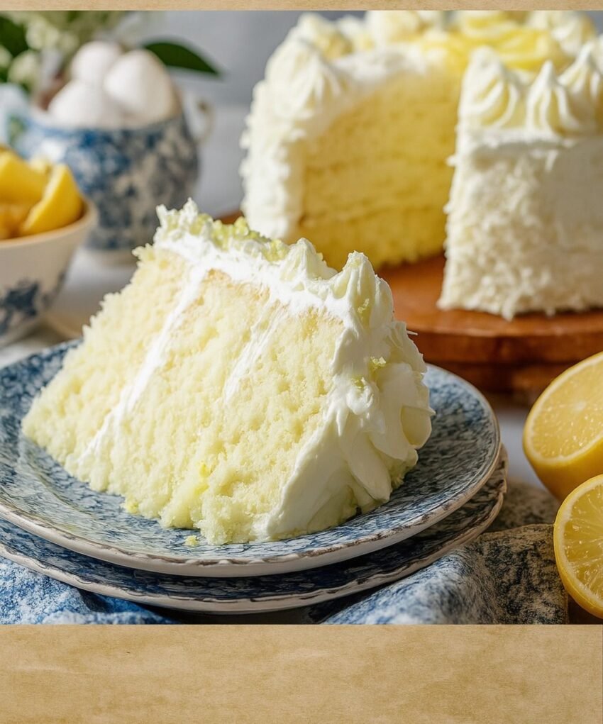 Lemon Cream Cake